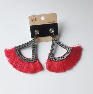 AJ Collection Fancy Tassel Earrings